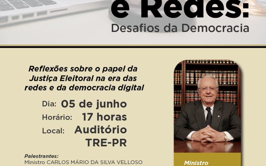 Movimento Pró-Paraná apoia debate sobre democracia digital promovido pelo TRE-PR